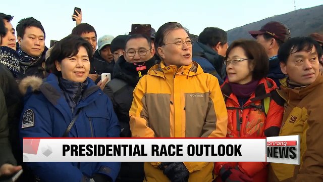 Recent local survey results show Moon Jae-in earns highest approval ratings as potential presidential candidate