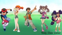 Pokemon Daddy Finger Family animation - Kids Songs & Nursery Rhymes Children