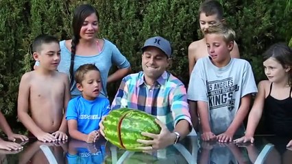 Cross-eyed with watermelon peel secret