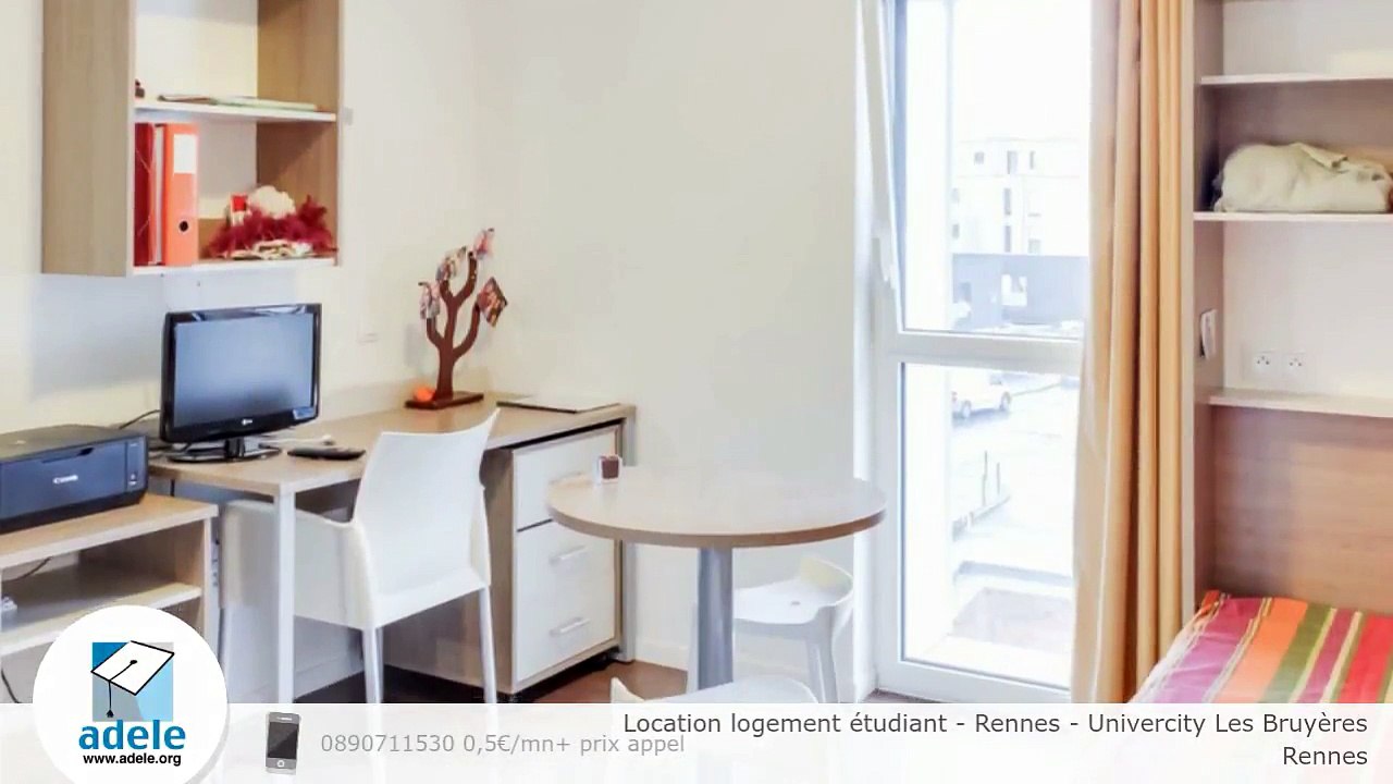 Location logement étudiant - Rennes - Univercity Les Bruyères