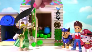 Best Learning Colors Video for Preschool Children- Paw Patrol Help Open Wooden Dollhouse