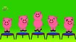 Pig Cartoons Animation Singing Finger Family Nursery Rhymes for Preschool Childrens Song