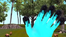 3D Gorilla Animated Finger Family Rhymes For Children | Gorilla Finger Family Rhymes