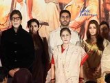 Patriotic Salute: Bachchans sing National Anthem at 'Khelein Hum...' music launch