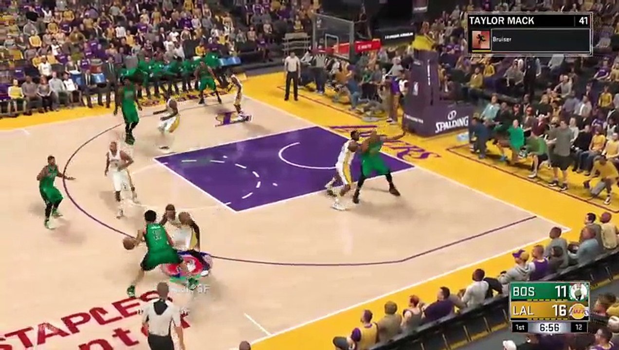 Utube channel is Lotzo Bmenace..NBA2K17 LDD 38/40 badge GRIND (3)