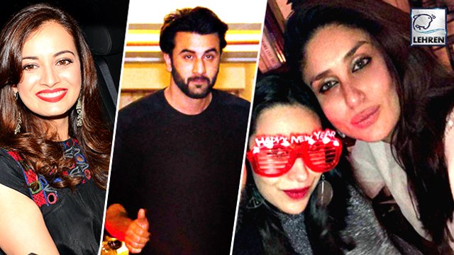 Kareena Kapoor's New Year Party 2017 VIDEO | Ranbir Kapoor | Karisma Kapoor | LehrenTV