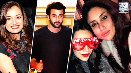Kareena Kapoor's New Year Party 2017 VIDEO | Ranbir Kapoor | Karisma Kapoor | LehrenTV