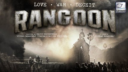 Video herunterladen: Shahid Kapoor's 'Rangoon' FIRST LOOK Out | Kangana Ranaut | Saif Ali Khan | LehrenTV