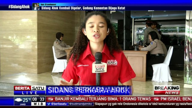 Breaking News: Ahok Tiba di Kementan 30 Menit Sebelum Sidang