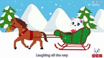 Jingle bells | Nursery rhymes by Cutians™ - The Cute Kittens | Like, Subscribe pls