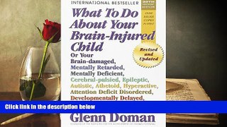 Download [PDF]  What To Do About Your Brain-injured Child Pre Order