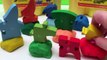 Dinosaur Toy Triceratops Toy  Toddler Puzzles  Wooden Puzzle Preschool Learning Toys Play-Doh FUN!