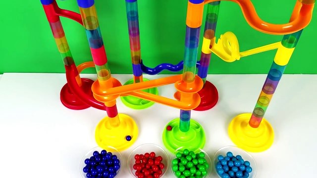Toddler Learning Video for Kids Colors Teach Babies Children Marble Maze Toy Cars Balls 30 MIN LONG