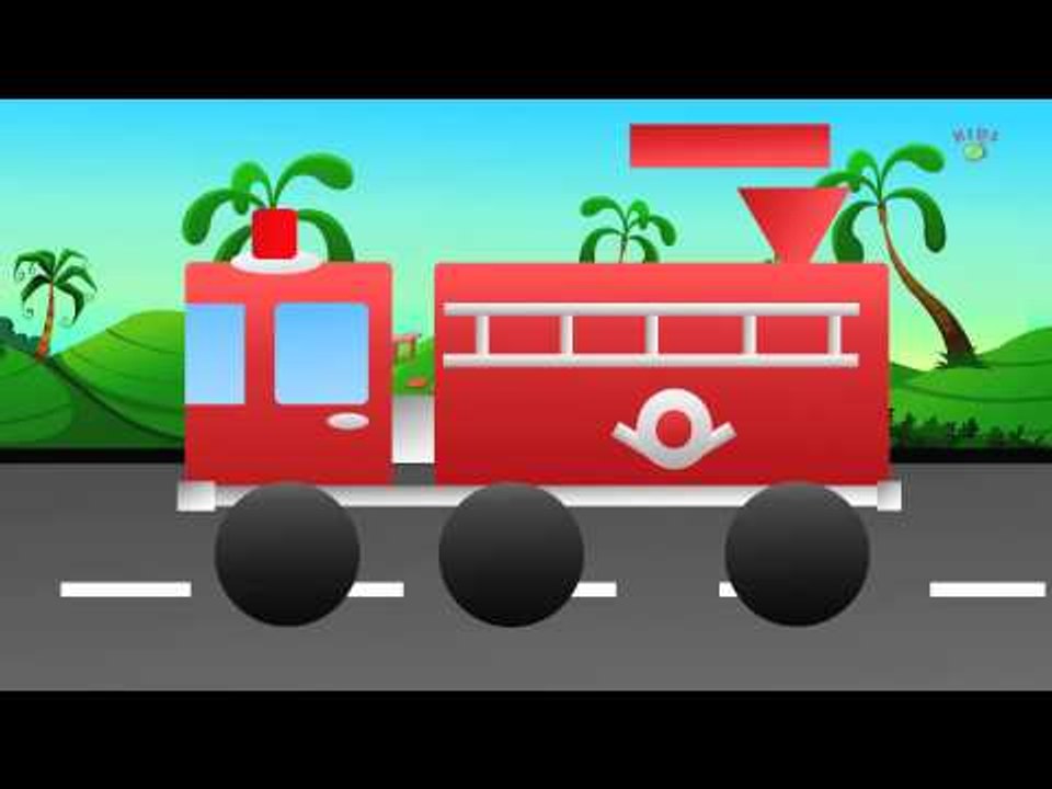Learn shapes with a Fire Truck