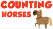Counting Horses | Learn to count numbers from 1 to 9