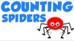 Counting Spiders | Learn to count numbers from 1 to 15