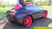 Fisher-Price Power Wheels Ride-On Car. 6 Volts Corvette Stingray C7 Drive   Trampolin