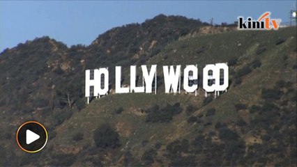 Video: Mercu Tanda ‘Hollywood’ Jadi ‘Hollyweed’
