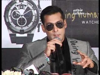 Salman: 'I gifted my first expensive watch to someone who loved it...'