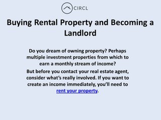 Buying Rental Property and Becoming a Landlord | CIRCL