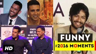 Bollywood Actors Trolling Media - Very Funny - #2016Moments