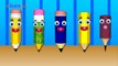 Pencil Cartoons Animation Singing Finger Family Nursery Rhymes for Preschool Childrens Song