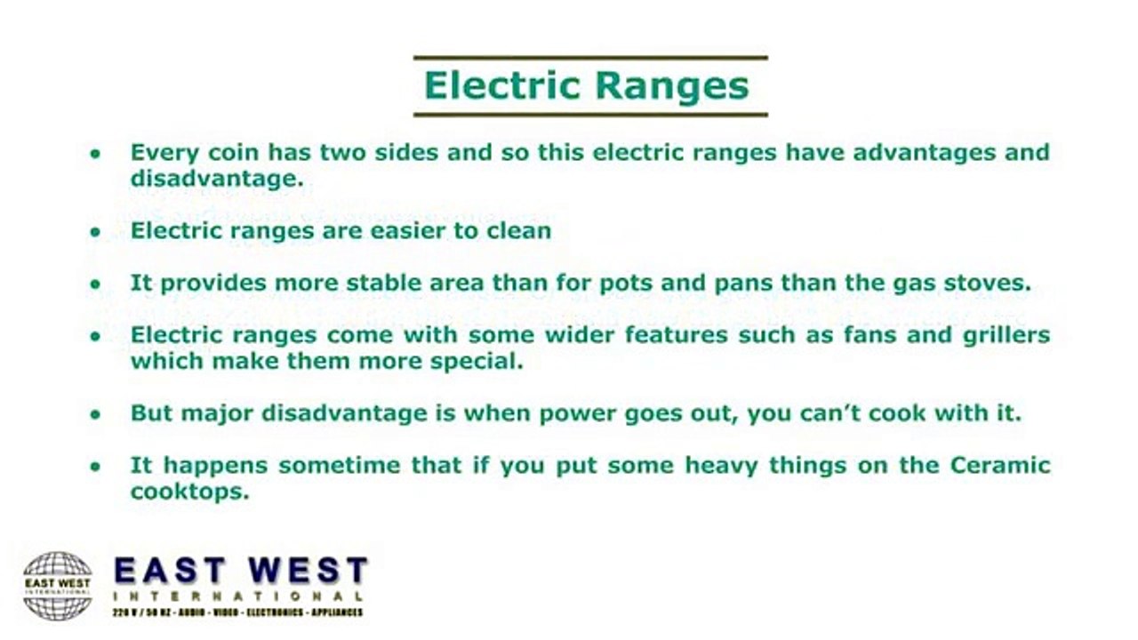 Electric Ranges vs Gas Range : Which One You Should Buy?