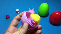 Peppa Pig Abrindo Ovos Surpresas Brinquedos Surprise Eggs