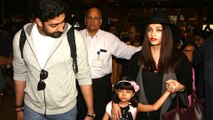 Aishwarya Rai, Aaradhya, Abhishek Bachchan Back From Their New Year Vacation  Dubai