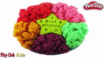 PLAY DOH BEST WISHES!! MAKE Ice Cream Best Wishes RainBow Playdoh With Play Doh Toys Creative