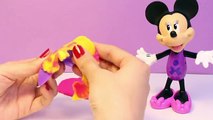 Minnie Mouse Play Doh Dress Gown Prom Dress Mickey Mouse Clubhouse Disney Junior Toys Review