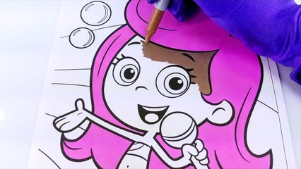 Nick Jr. Bubble Guppies Molly Coloring Page! Fun Coloring Activity for Kids Toddlers Children