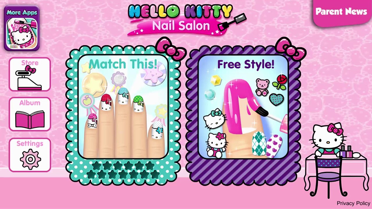 Hello Kitty Nail Salon