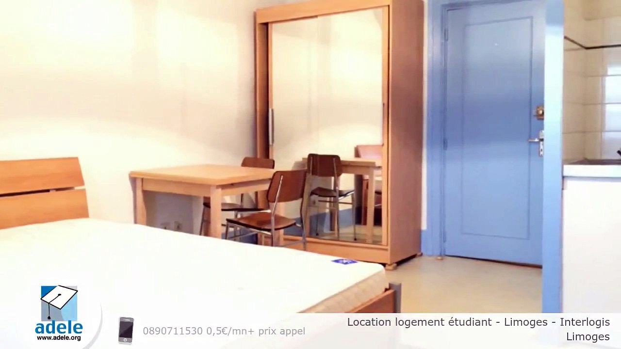 Location logement étudiant - Limoges - Interlogis