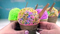 Pretend Ice Cream Cups Play Foam Egg Surprise Toys - Shopkins, Tsum Tsums, Mashems