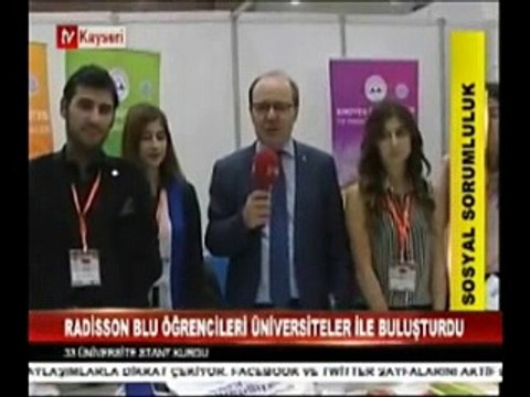 Üniversite tanıtım günleri Erciyes Üniversitesi