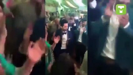 Noman Habib and Asma dance performance in their own wedding which is full of life