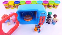 PJ Masks Learn Colors! Play-Doh Surprises with Magic Microwave Pretend Play! Catboy Gekko Owlette