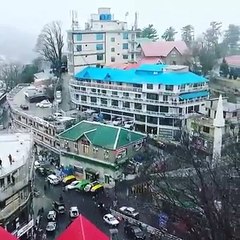 First snowfall in murree [2-1-2017]