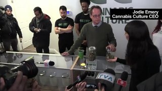 Pot stores open in Canada ahead of legalization[1]