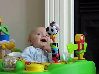 Mom Scares Baby While Blowing Her Nose (Best Funny Videos - Fun)[1]