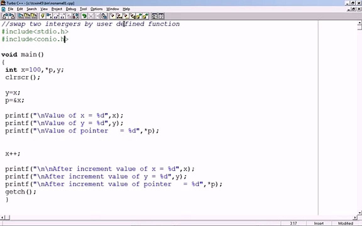 C Programming Advanced Tutorial - 14 - C Pointers Tutorial - C Pointers Adv