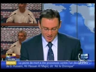 RUDGY COUP DU MONDE FABIEN PELOUS JOURNAL BFMTV DU 4 09 2007