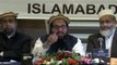 Hafiz Muhammad Saeed Press Conference