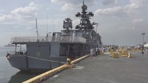 Buque militar ruso visita Filipinas en una visita 