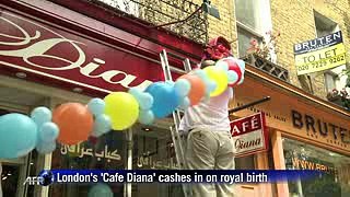 Café Diana celebrates birth of royal baby