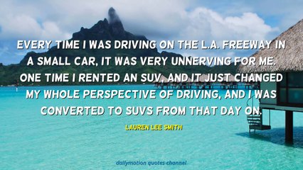 Lauren Lee Smith Quotes