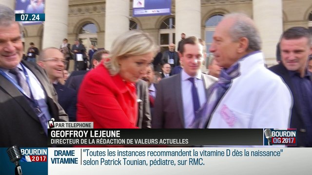 QG Bourdin 2017 : Marine Le Pen et François Fillon se ciblent à distance - 03/01