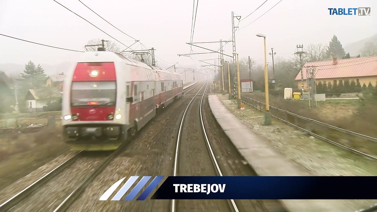 UNIKÁTNY VLAKOVÝ VIDEOPROJEKT: Z Košíc do Spišskej Novej Vsi