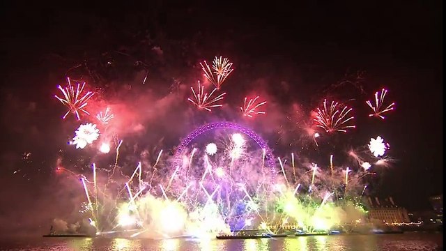London Fireworks 2016 2017 - New Year's Eve Fireworks - BBC One